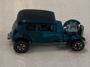 1969 Hot Wheels Redline Classic '32 Ford Vicky Spectra Flame Aqua Mattel - Bild 1 von 7