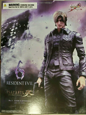 Play Arts Kai RESIDENT EVIL 6 LEON KENNEDY action figure~Square Enix~Biohazard~N - Image 1 of 2