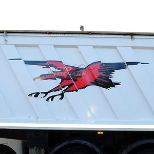 Remolque Brenta - N° 2 Adhesivos Águila Rojo Dim. 270x75 CM - Bild 1 von 1