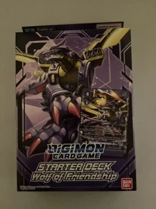 (BIN 7) Digimon Wolf of Friendship Starter Deck (ST16) Bandai English NEW SEALED - Picture 1 of 5