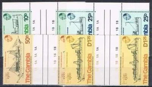 The Gambia postfris 1980 MNH 406-409 brugpaar - Stamp Exhibition London (28) - Bild 1 von 1