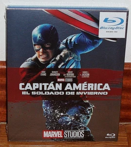 CAPITAN AMERICA EL SOLDADO DE INVIERNO SLIPCOVER BLU-RAY NUEVO (SIN ABRIR) R2 - Imagen 1 de 2