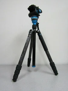 Benro C3883TS6PRO Travel Angel Aero-Video Stativ Kit mit Nivelliersäule - Bild 1 von 12