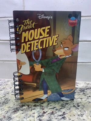 NEW UNUSED VINTAGE Disney The Great Mouse Detective Journal Day Monthly Planner - Image 1 of 4