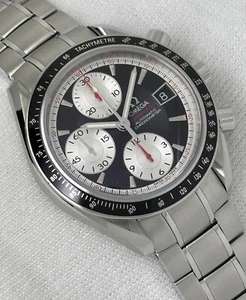 OMEGA Speedmaster Racing Grey Black Dial Auto Chrono Gents Watch 40mm 3210.51 - Picture 1 of 21