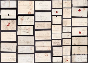 GB Pre-Stamp COVERS Provincial Postmarks 1795-1839 Postal History..PRICED SINGLY - Picture 1 of 52