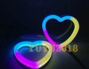 BT Dynamic Flow Chasing RGB Love Heart Halo Devil Demon Angel Eye DRL for Volvo - Picture 1 of 47