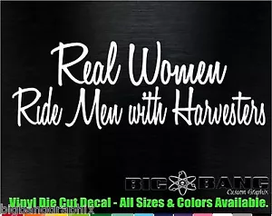 REAL Women Fits International Harvester FARM BOY Vinyl Die Cut Decal/Sticker - Picture 1 of 3