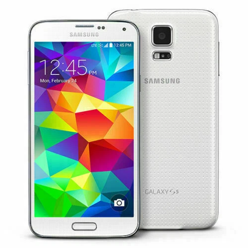 Samsung Galaxy S5 SM-G900T T-mobile 4G LTE GSM Unlocked 16GB White Smartphone - Image 1 of 1