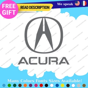 Fits Acura Decals Stickers Vinyl Integra RSX DC2 JDM TSX TLX RDX NSX Type VTEC. - Picture 1 of 52
