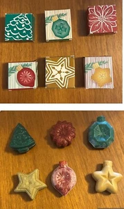 Juego de 6 mini jabones clásicos navideños vintage AVON nuevos lindos con caja - Imagen 1 de 7