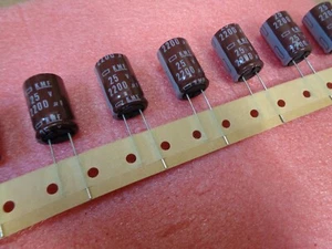 Nippon Chemi-Con 2200uF 25V Low Impedance 105°C Electrolytic Capacitor x10pcs - Picture 1 of 4