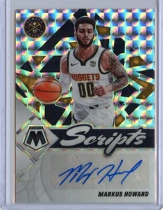 2021-22 Panini Mosaic Scripts #7 Markus Howard automático - Imagen 1 de 1