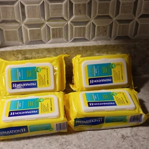 Preparation H Medicated Wipes Witch Hazel & Aloe 48 Wipe Packs 4 Pack Lot - Picture 1 of 4