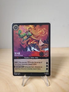 Lorcana TCG: Te Ka 54/204 EN 7 - Super Rare - Foil - Picture 1 of 2