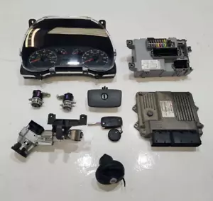 ECU KIT + LOCK SET FIAT FIORINO 11.2007-ON 51812866 MJD6F3H1 - Picture 1 of 24