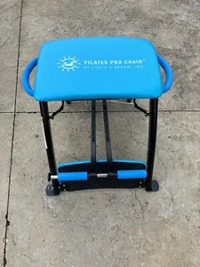 Pilates Pro Chair by Life's A Beach Inc. Full Workout Machine Blue - Picture 1 of 21