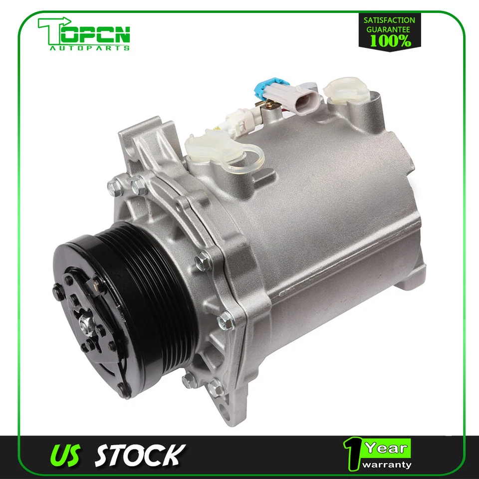 Compresor de aire acondicionado para 00-05 Cadillac DeVille Seville 01-03 para Oldsmobile Aurora Foto 1 de 4