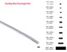 1 Foot 925 Sterling Silver Seamless Hard Tubing - For Jewelry Making, Hinges, Settings