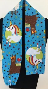 Unicorn Llama Sloth MD RN EMT LPN Stethoscope Cover Uniform Accessory - Picture 1 of 3