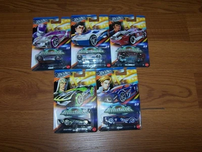 Hot Wheels Silver Series ACCELERACERS  Set of 5 - Image 1 of 4