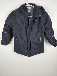 Columbia Youth Boy's Little Mighty Mogul Jacket, Black, Small - Picture 1 of 4