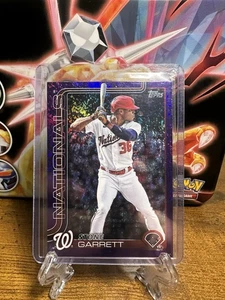 2025 Topps Series 2 - Stone Garrett #601 Purple Holofoil /250 - Picture 1 of 2