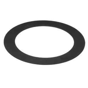 4.25" ID 6.69" OD Goof Rings for Recessed Light Black Goof Metal Trim Ring - Picture 1 of 8