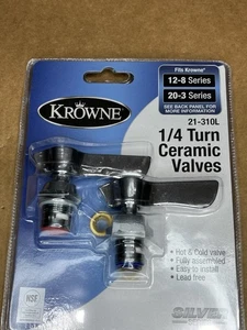 Krowne 21-310L Ceramic Valves Repair Kit for Swing Spout Faucet 1/4 Turn - Picture 1 of 5