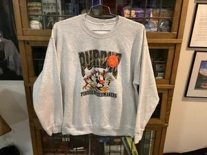 Vintage 90’s Purdue Boilmakers Basketball Gray Tasmanian Devil Sweatshirt Gr. L -Cool - Bild 1 von 13