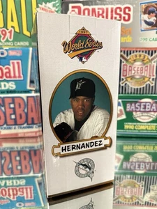 MLB Florida Marlins Livan Hernandez 1997 World Series MVP Baseball Bobble Head - Picture 1 of 4