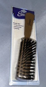 NEW Expressions Hair Brush All Purpose Bristle Faux Wood Grain 2004 - Picture 1 of 6