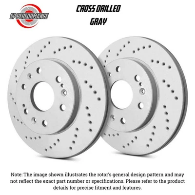 Front Disc Brake Rotor Set for 1982-1985 Chevrolet El Camino - Image 1 of 3