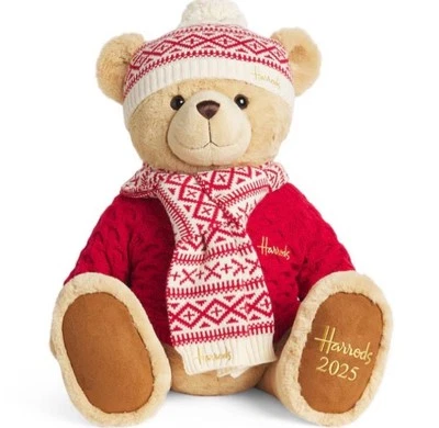 BRANDNEU Alfie Harrods Weihnachtsbär 2025 - Brandneu - LIMITED EDITION