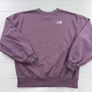 The North Face lila Sweatshirt mit Rundhalsausschnitt Damen Gr. XS x-small  - Bild 1 von 5