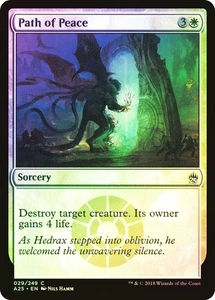 MTG FOIL Path of Peace  - Masters 25 #029 - Picture 1 of 1