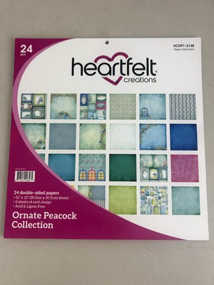 Heartfelt Creations Set Of 9 Collection 24 Pages 12 x 12 Paper Pad Pick One - Image 1 of 4