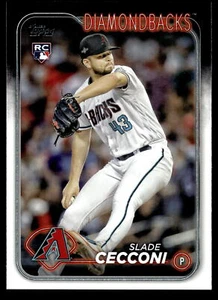 2024 Topps #649 Slade Cecconi Rookie Arizona Diamondbacks - Picture 1 of 2