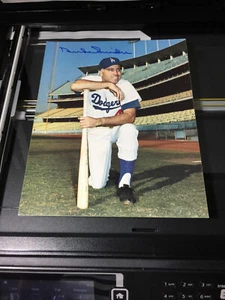 Duke Snider signed Los Angeles Dodgers 8x10 Promo Photo autograph - Picture 1 of 3