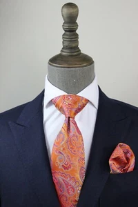 Xrp- silk Tie And Hanky - Picture 1 of 8