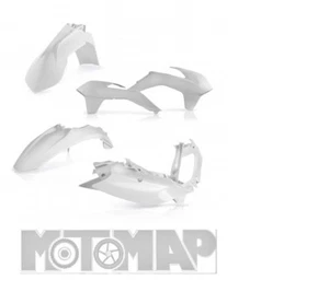 Kit Plastiche Acerbis KTM SX 125 150 SX F SXF 250 350 450 2013 2014 2015 Bianco - Foto 1 di 1