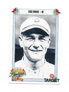 ZACH WHEAT 1990 DODGERS TARGET # 850 HOF **FREE SHIPPING** - Picture 1 of 1