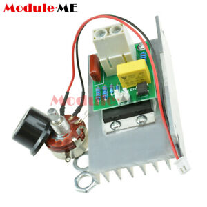 10000W AC 220V SCR Voltage Regulator Motor Speed Controller Dimmer Thermostat
