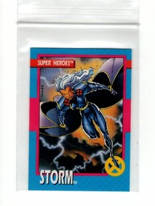 TARJETA DE COLECCIONISTA MARVEL COMICS - TORMENTA - IMPULSO 1992 - Imagen 1 de 2