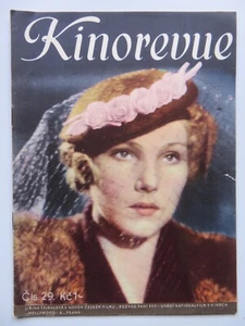 Kinorevue CS von 21.04.1937, Mae West, Marlene Dietrich, Lupe Velezova, v Stolz - Bild 1 von 8