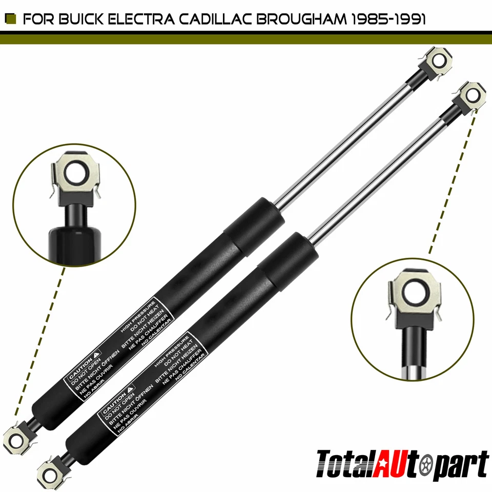 2x Amortiguadores de soporte de elevación para capó delantero Buick Electra Cadillac Brougham Pontiac Foto 1 de 4