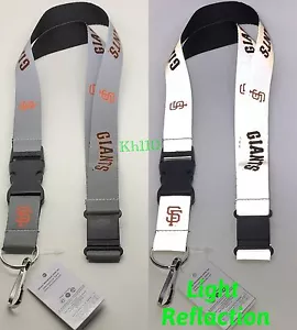 MLB San Francisco Giants Reflective KeyChain Lanyard (New) - Picture 1 of 3