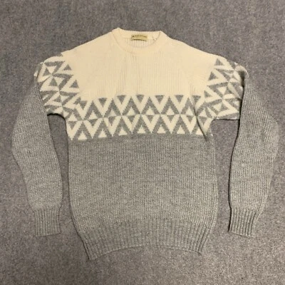 Robe di Kappa Wool Sweater men size L Gray Knit Pullover - Image 1 of 4