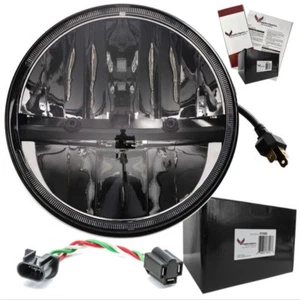 Eagle Lights 7" LED Phase 7 Complex Reflector LED Headlight 27270C - Harley - Picture 1 of 7