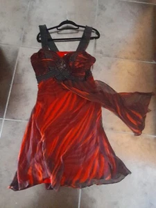 Libra Stunning Silk Embellished Cocktail Dress 16 ❤❤❤ - Picture 1 of 20